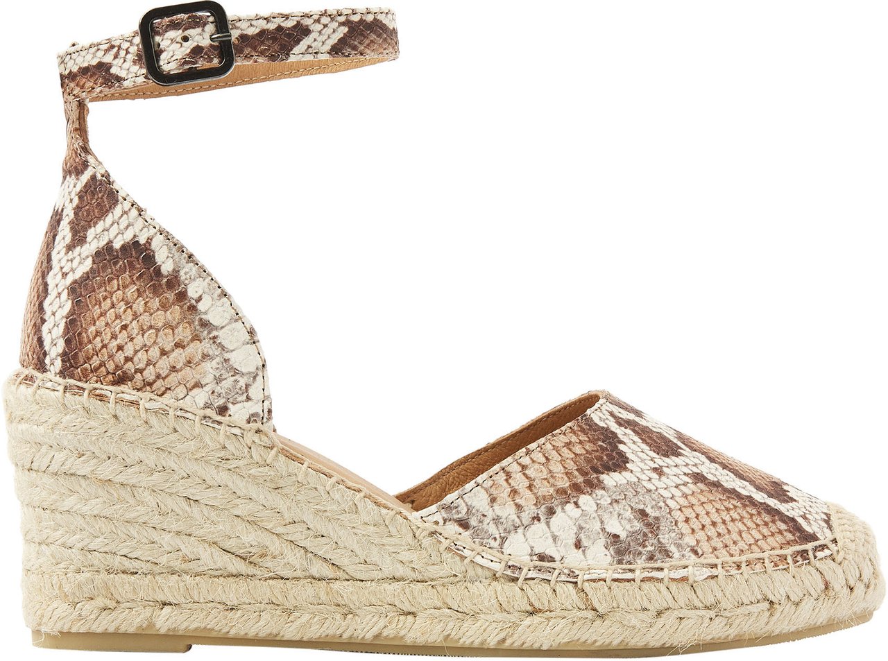 VIA VAI Flora Braid Espadrilles Dierenprint