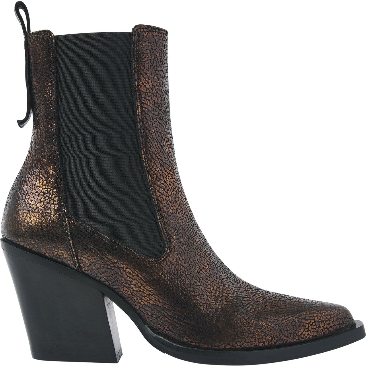 VIA VAI Gioia Flynn Enkellaarsjes Metallic