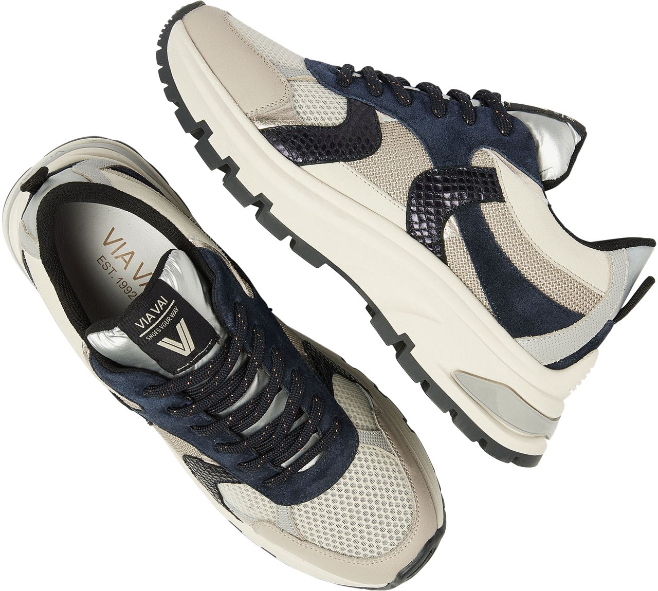 VIA VAI Liz Ivy Sneakers Beige