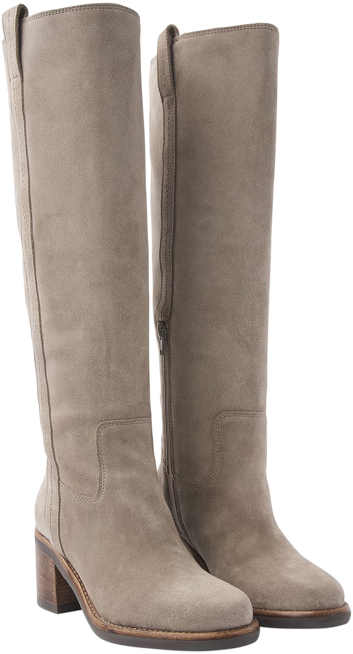 VIA VAI Flo Helen Hoge Laarzen Grijs