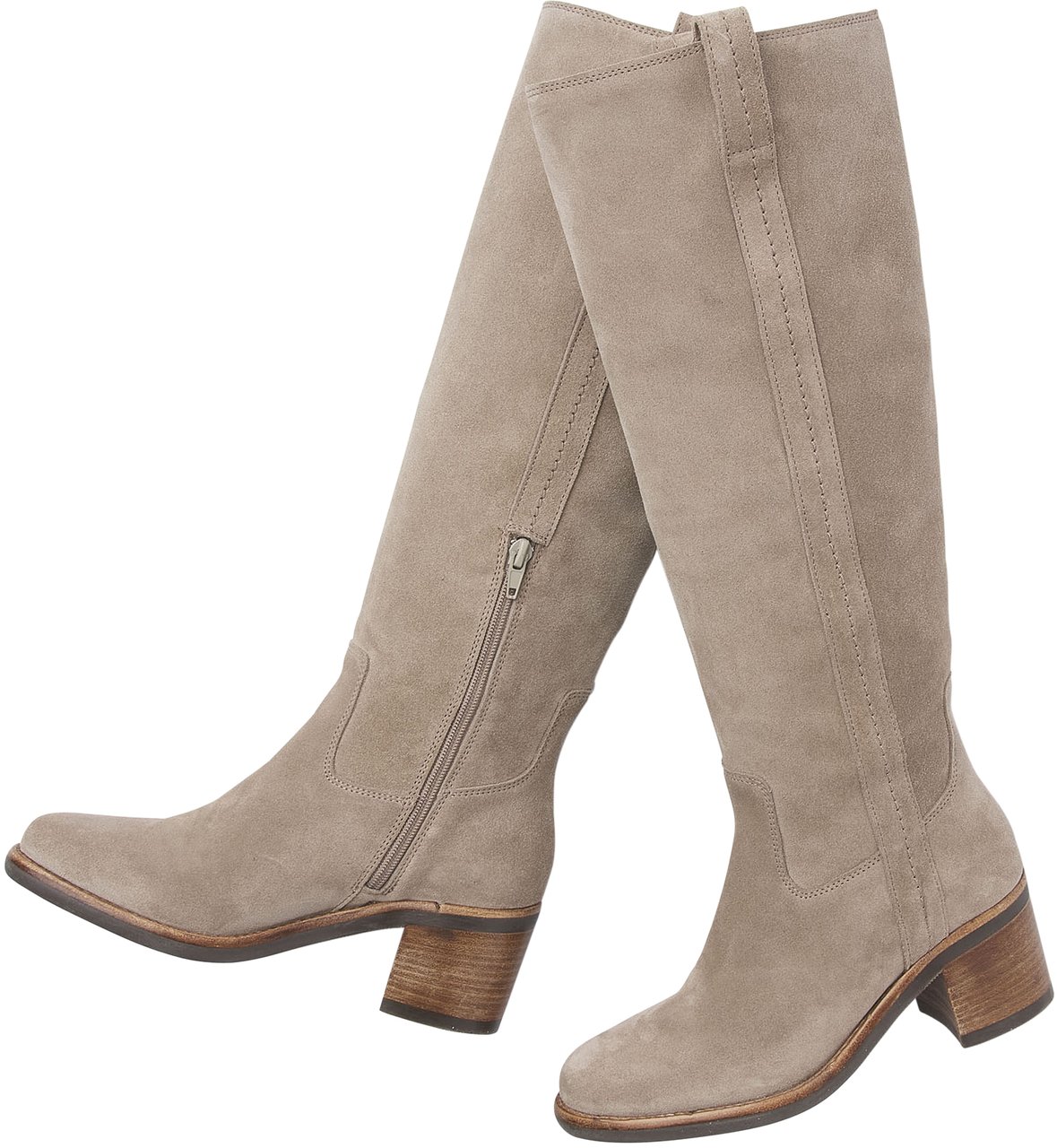 VIA VAI Flo Helen Hoge Laarzen Grijs