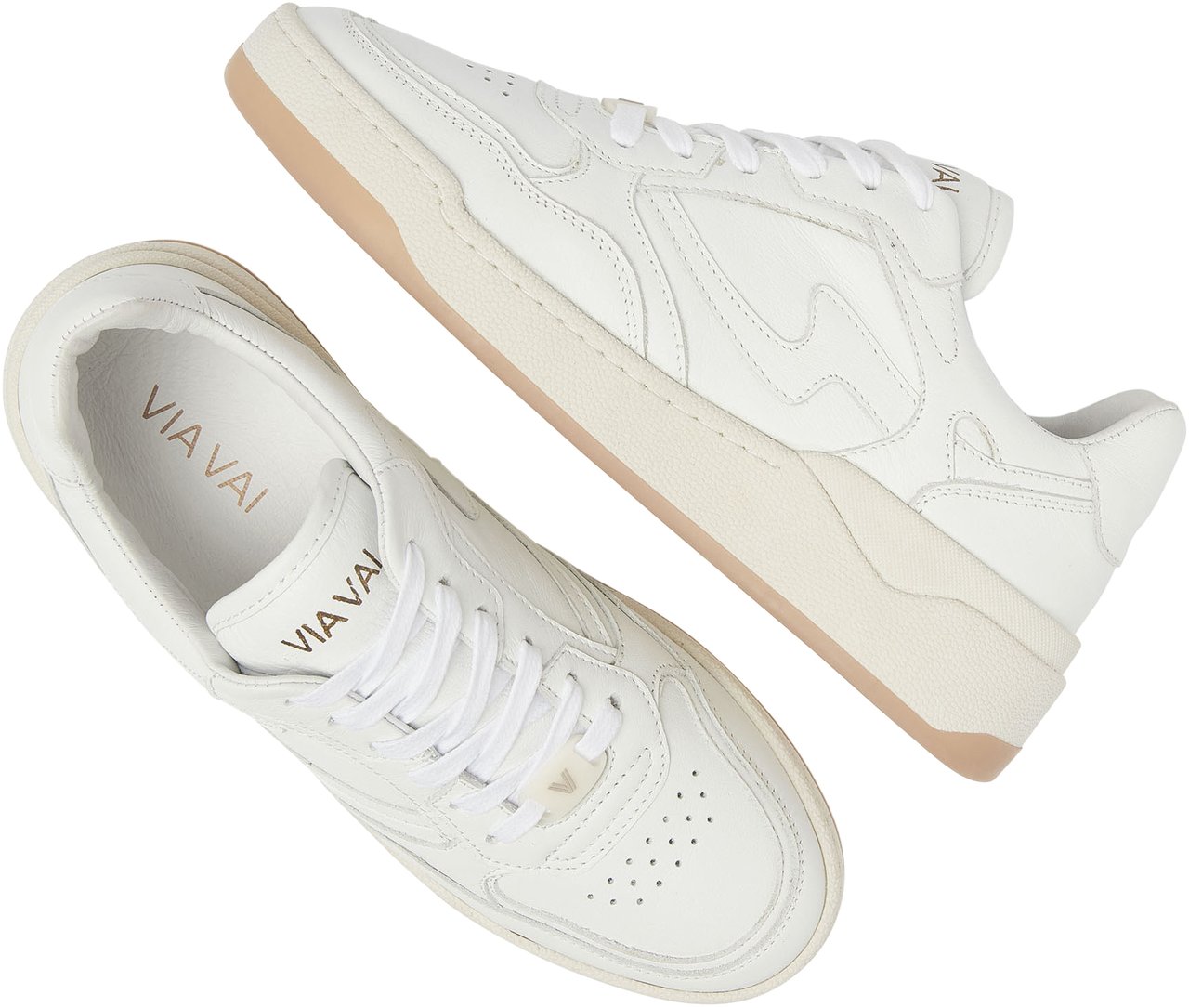 VIA VAI Sam Levi Sneakers Wit