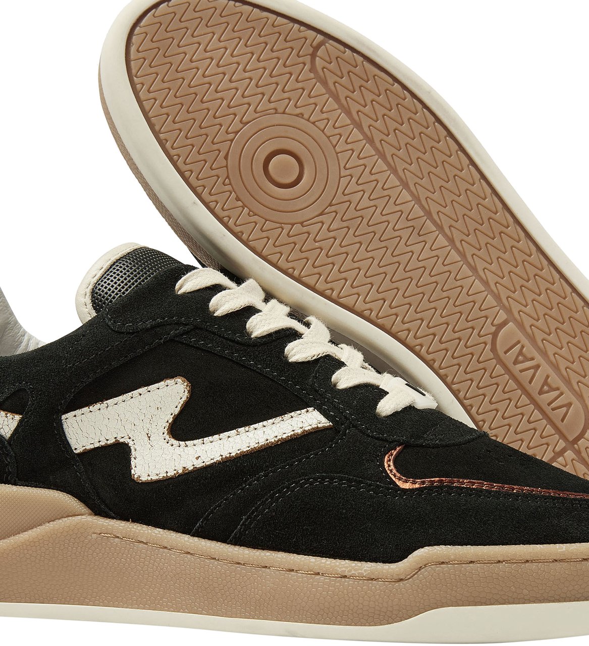 VIA VAI Sam Levi Sneakers Zwart