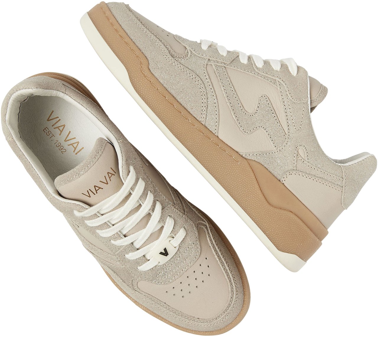 VIA VAI Sam Levi Sneakers Grijs