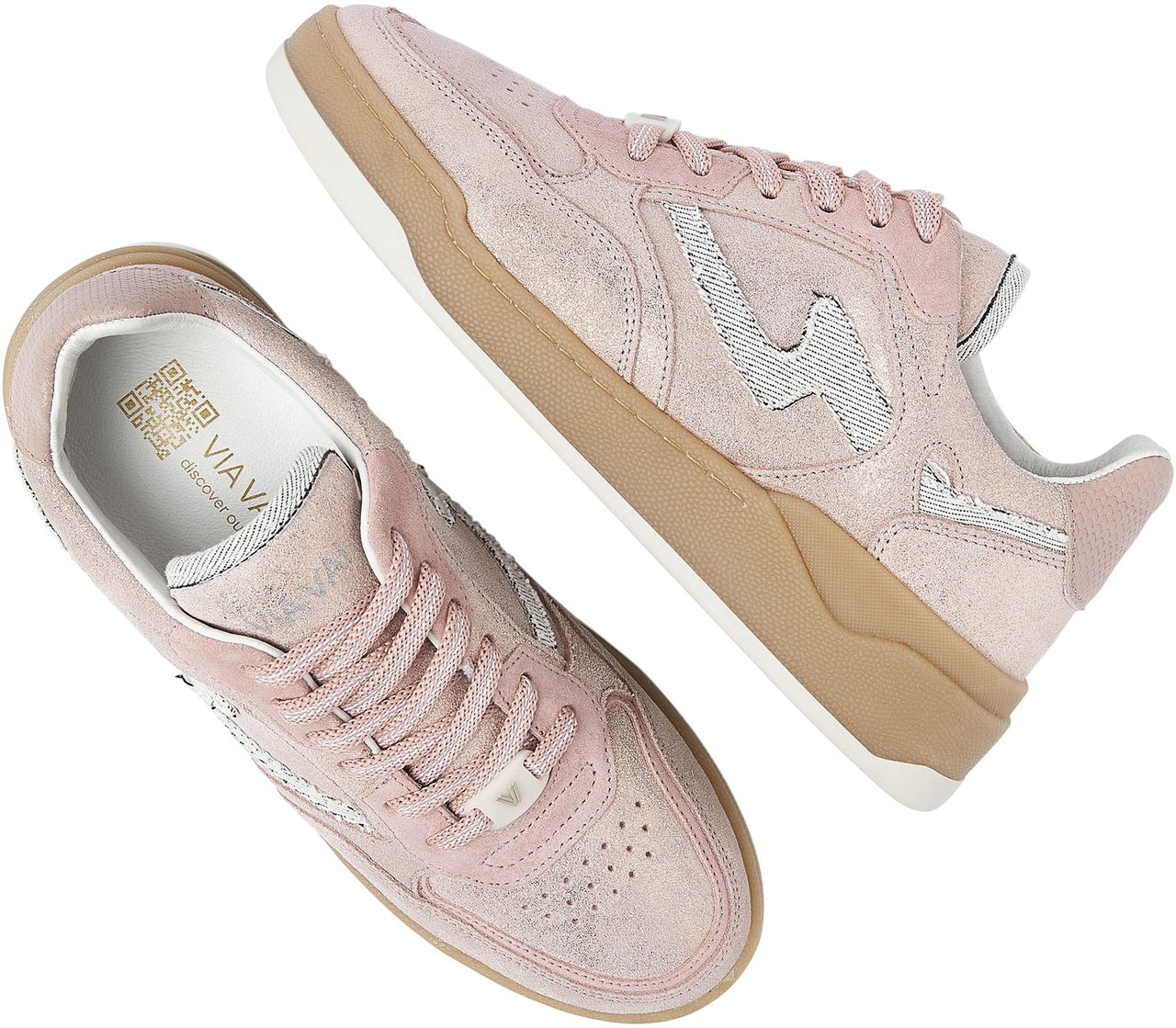 VIA VAI Sam Levi Sneakers Roze
