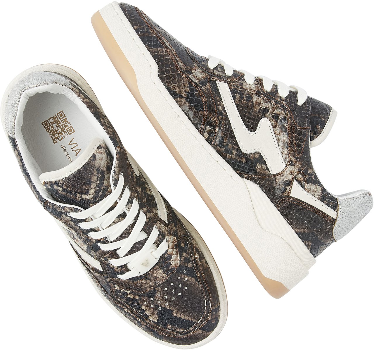 VIA VAI Sam Levi Sneakers Dierenprint