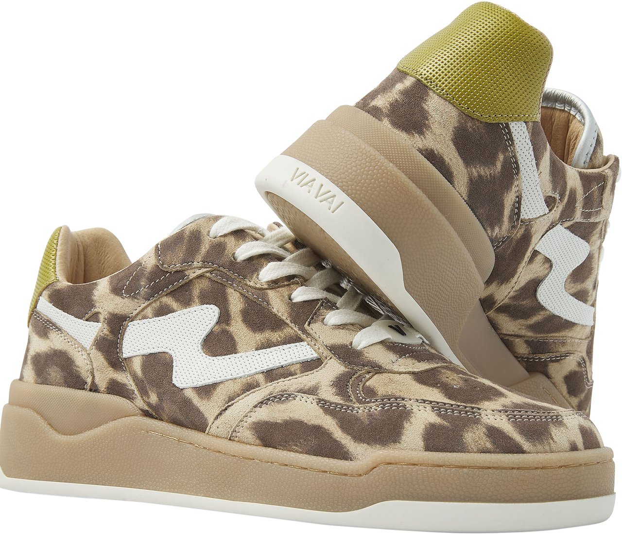 VIA VAI Sam Levi Sneakers Dierenprint