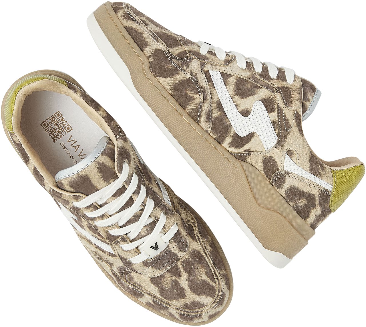 VIA VAI Sam Levi Sneakers Dierenprint