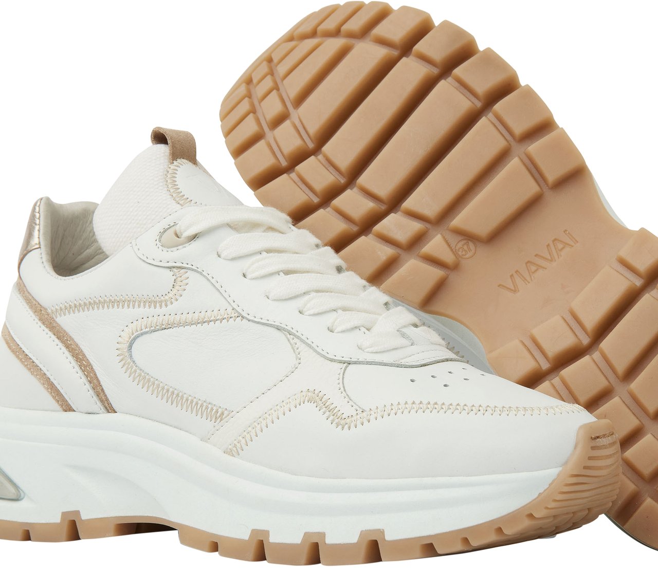 VIA VAI Liz Dulce Sneakers Wit