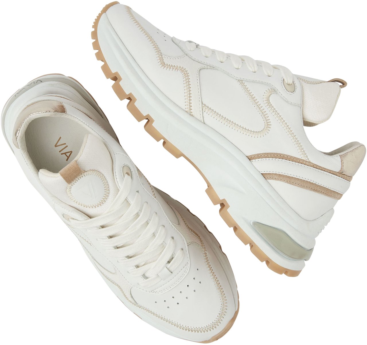 VIA VAI Liz Dulce Sneakers Wit