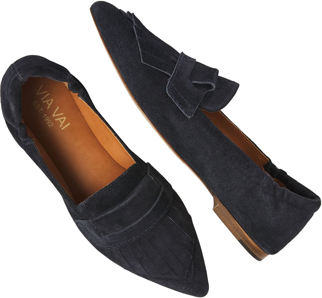 VIA VAI Lola Oakley Loafers Blauw