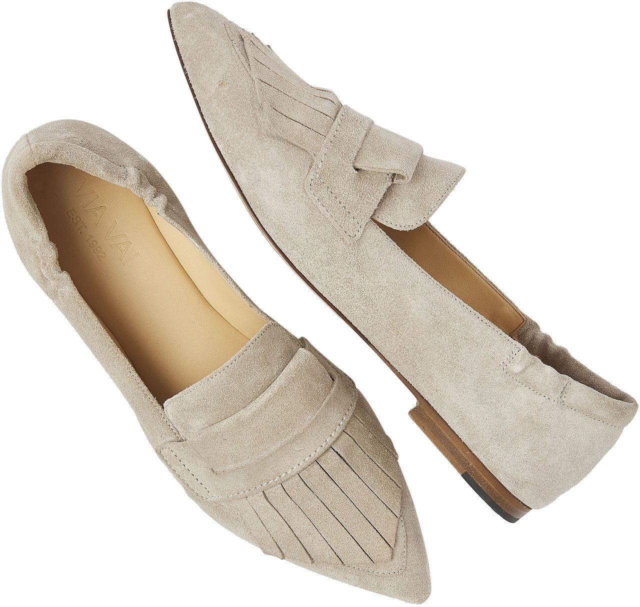 VIA VAI Lola Oakley Loafers Grijs
