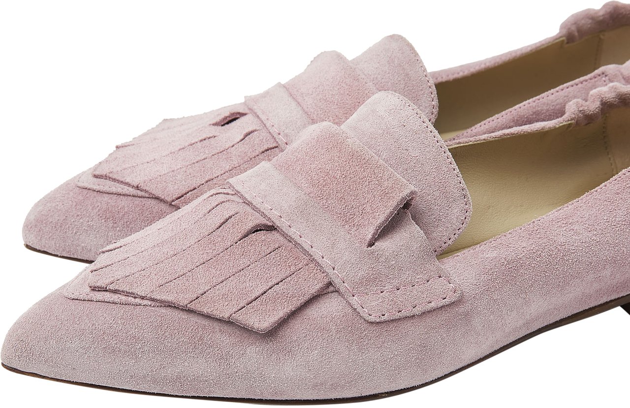 VIA VAI Lola Oakley Loafers Roze