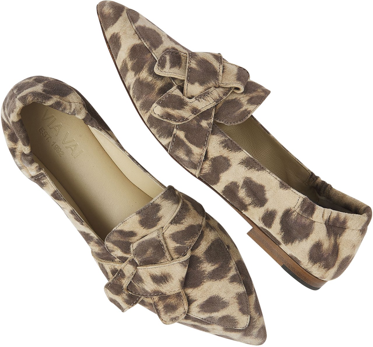 VIA VAI Lola Rayne Loafers Dierenprint