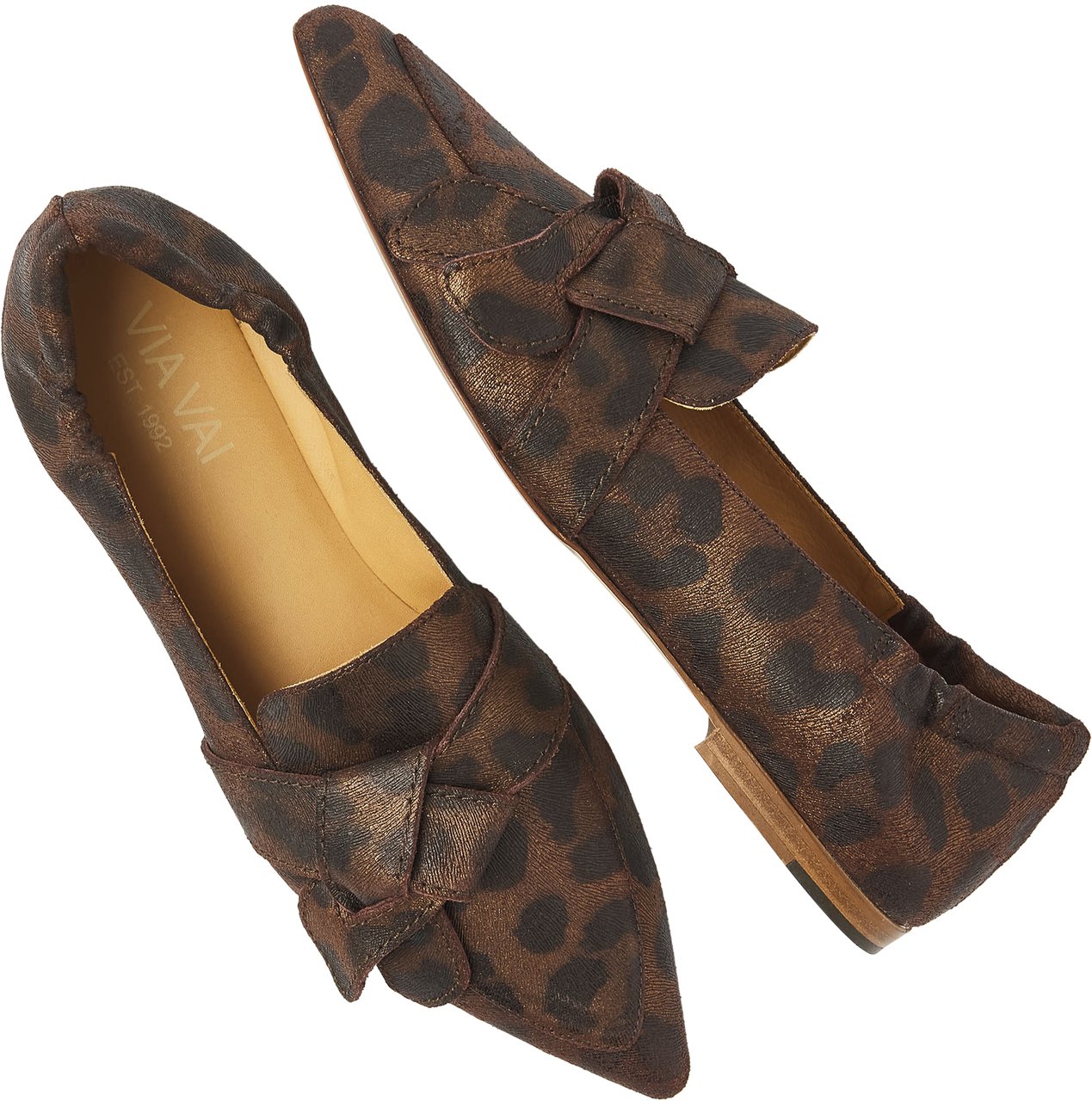 VIA VAI Lola Rayne Loafers Dierenprint