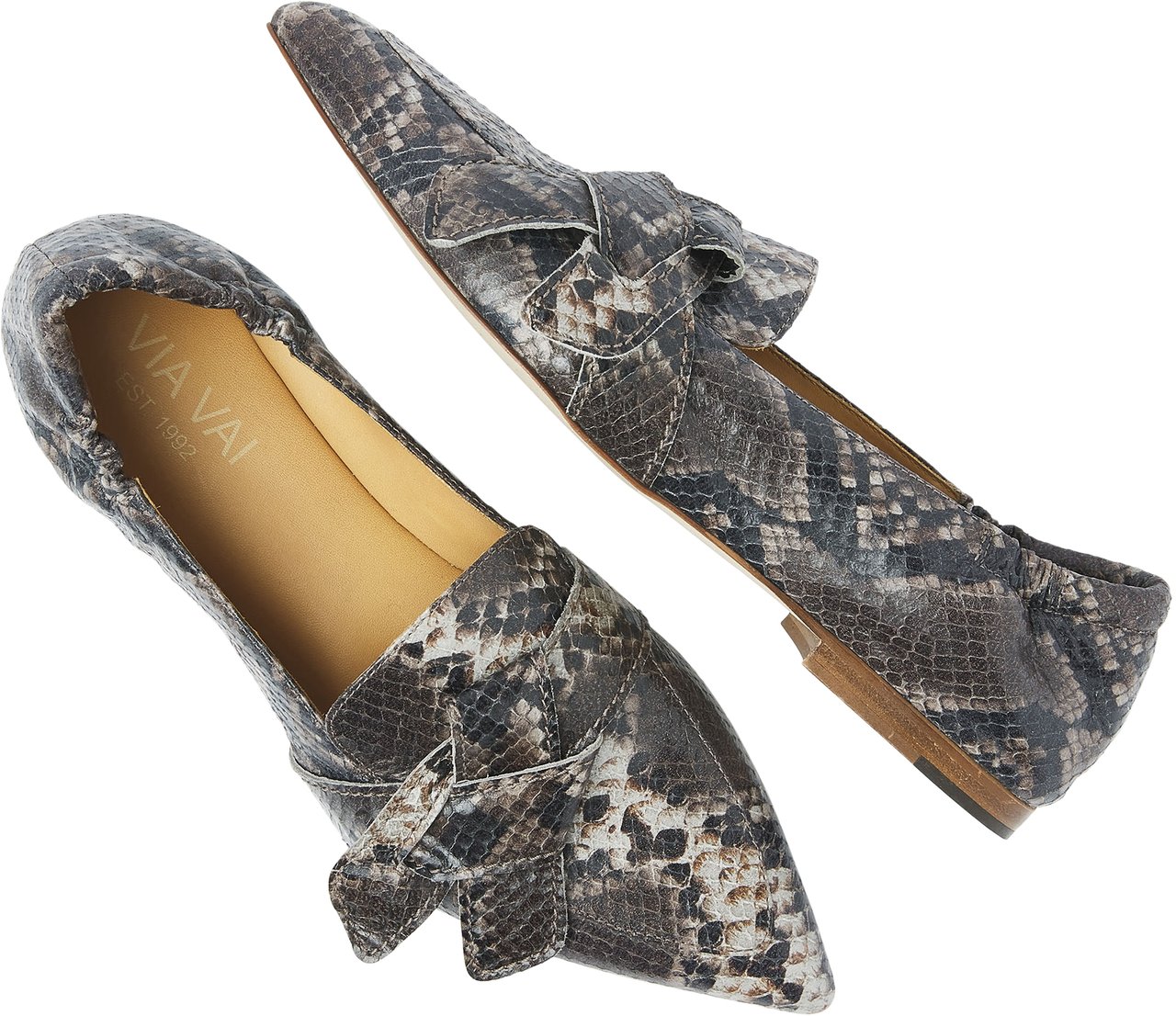 VIA VAI Lola Rayne Loafers Dierenprint