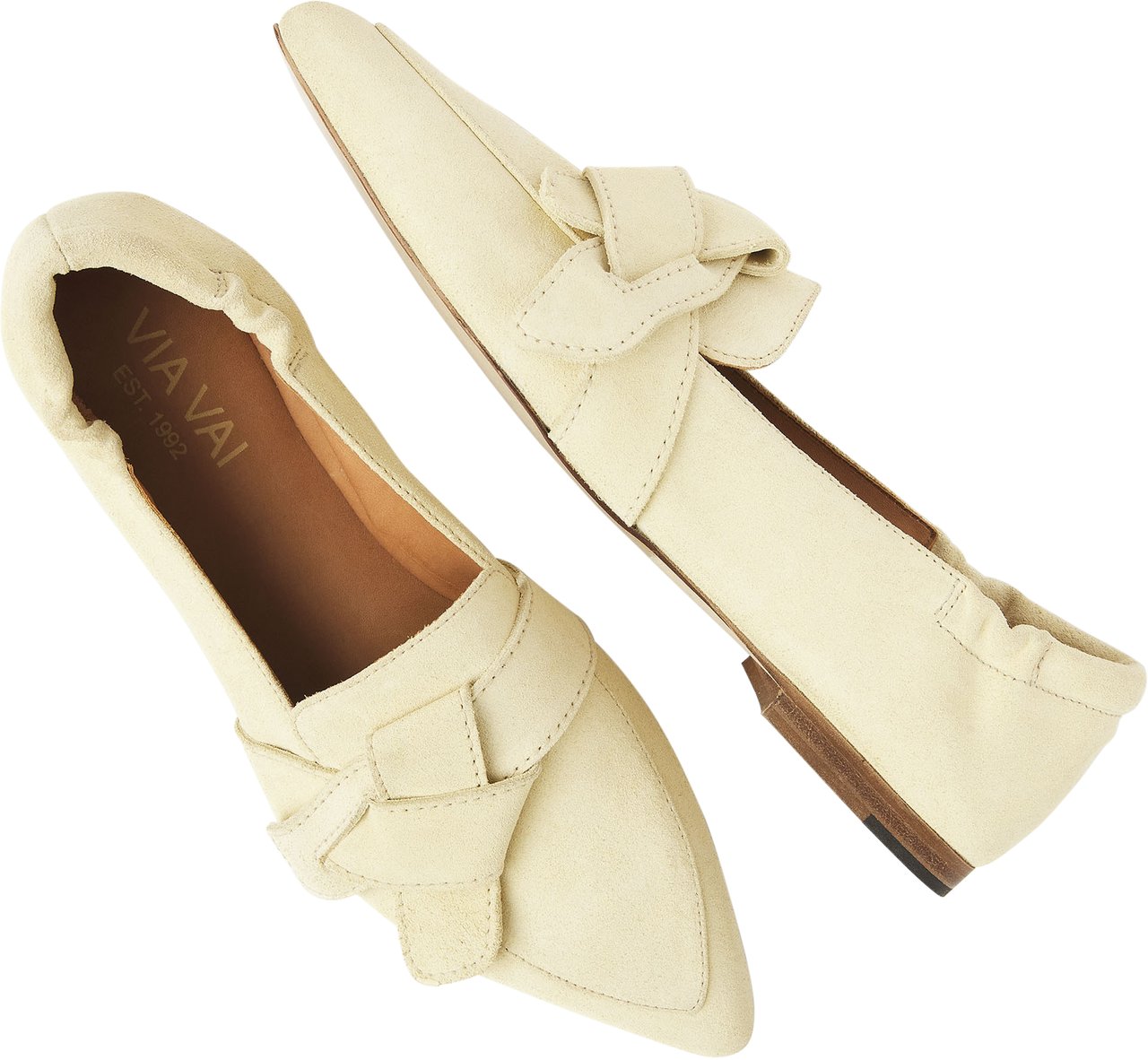 VIA VAI Lola Rayne Loafers Geel