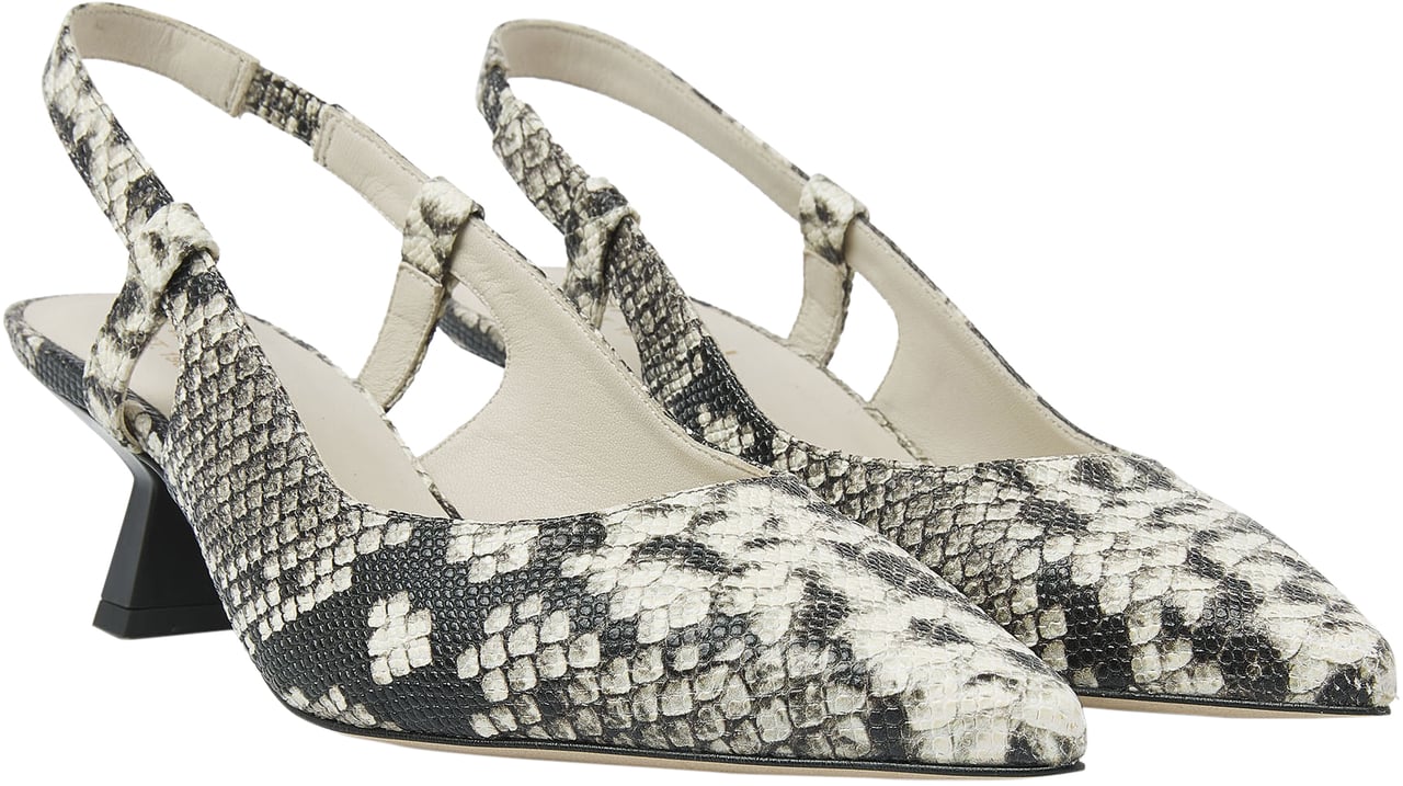 VIA VAI Suzy Aliya Slingbacks Dierenprint