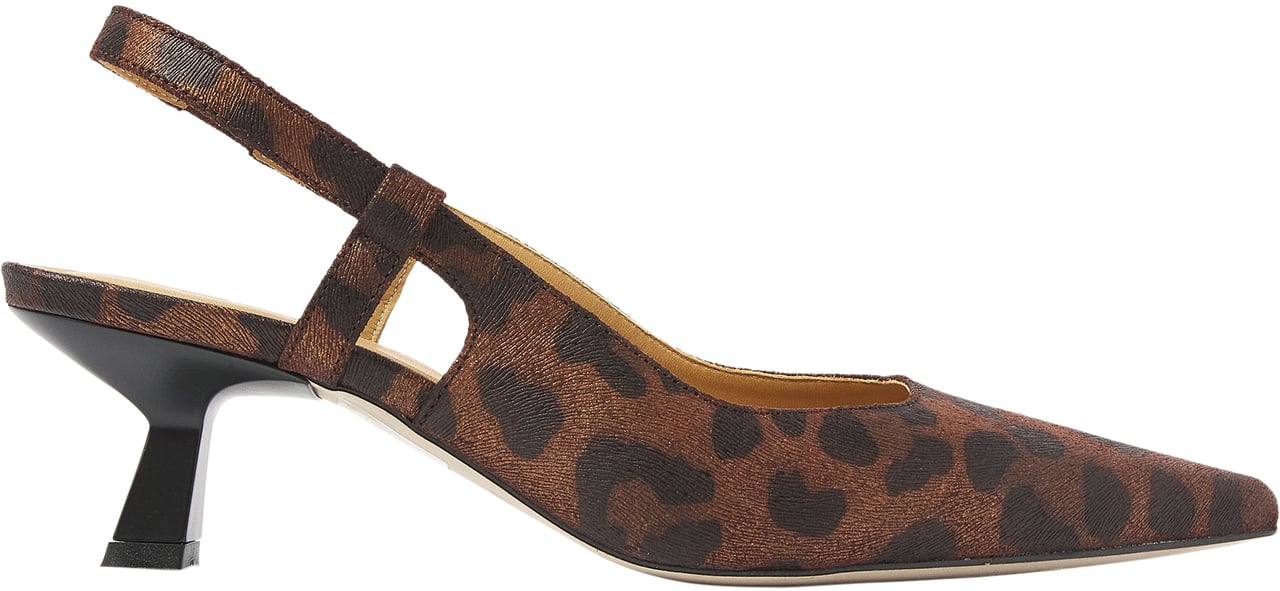 VIA VAI Suzy Aliya Slingbacks Dierenprint