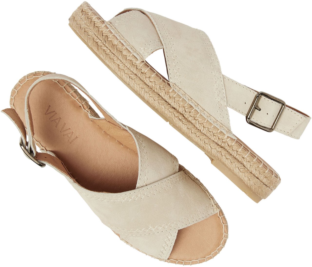 VIA VAI Mondi Sun Espadrilles Beige