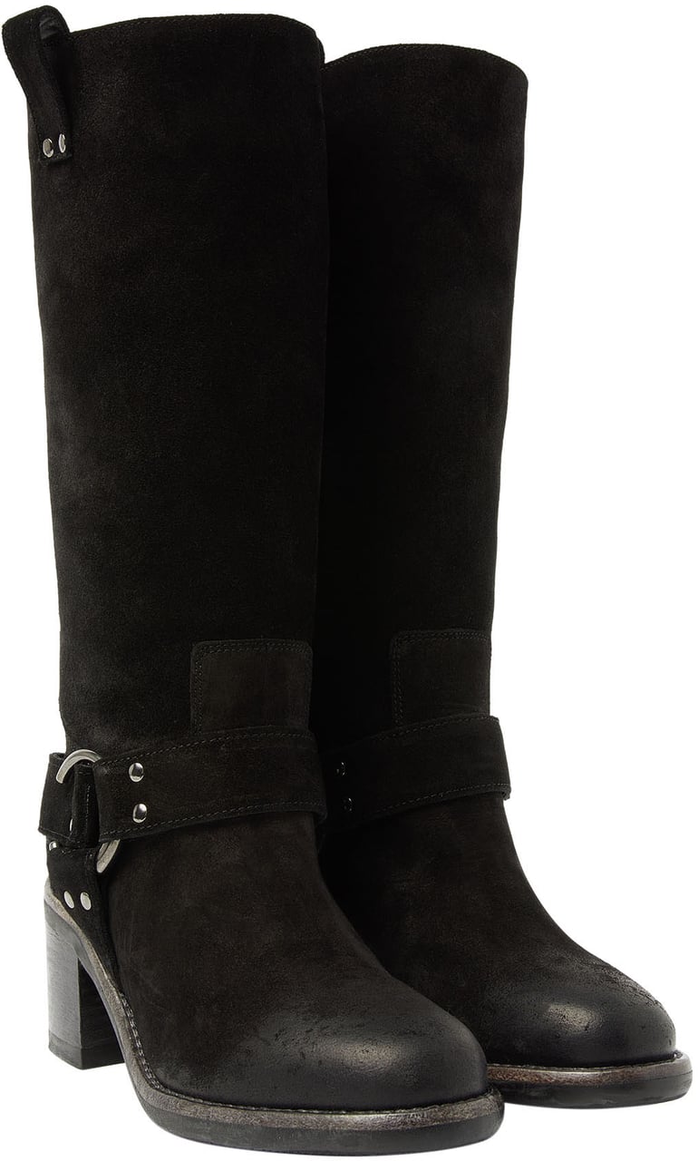 VIA VAI Flo Benson Hoge Laarzen Zwart