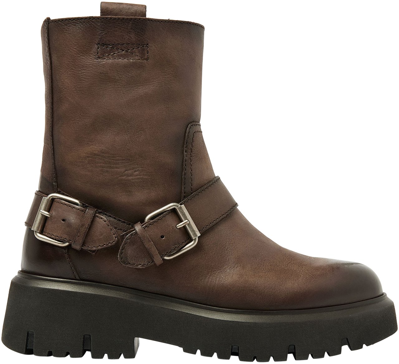 VIA VAI Ziva Jagger Biker boots Bruin