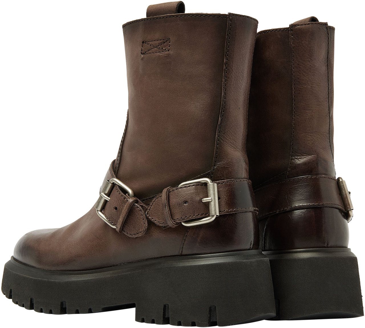 VIA VAI Ziva Jagger Biker boots Bruin