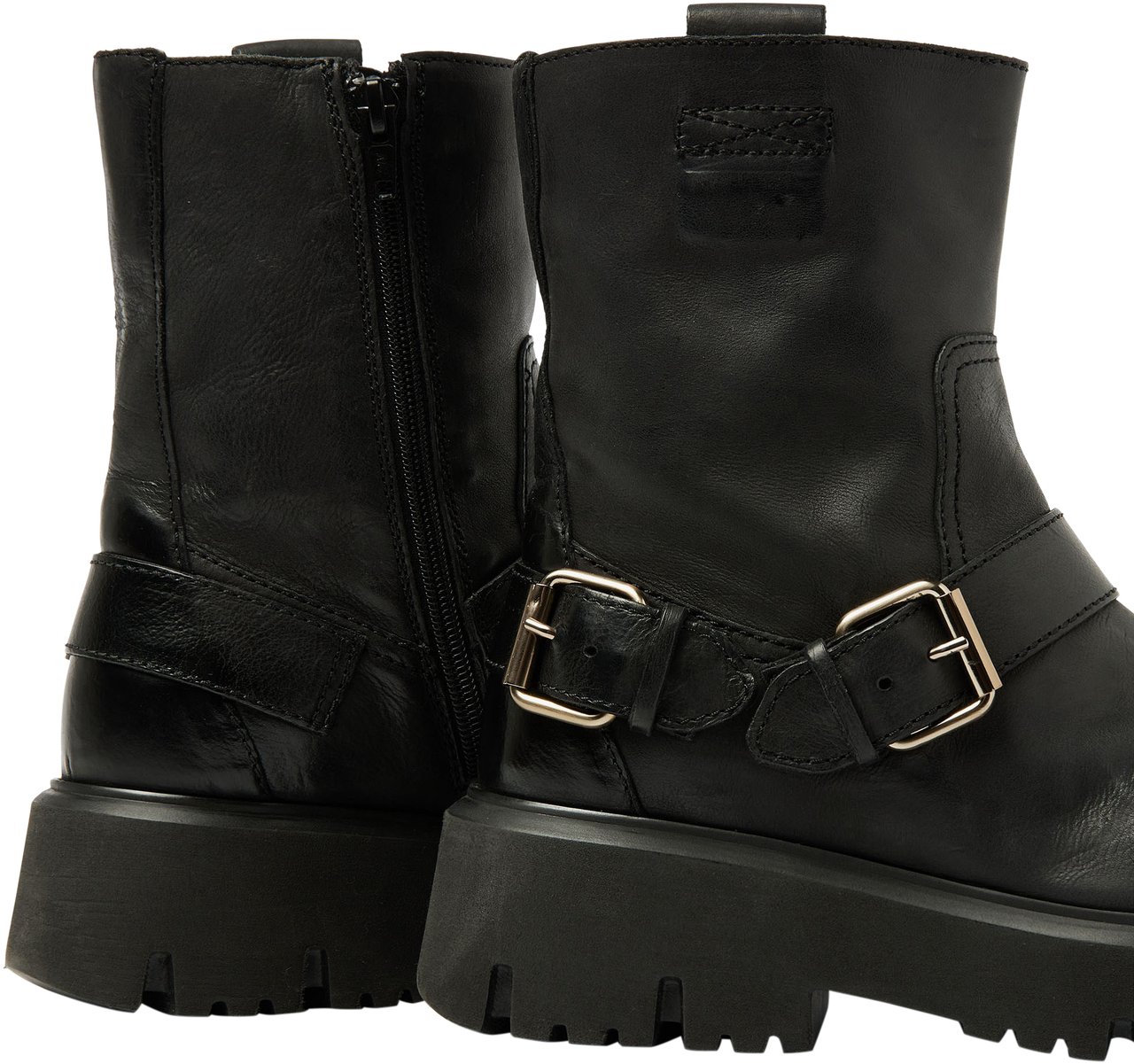 VIA VAI Ziva Jagger Biker boots Zwart