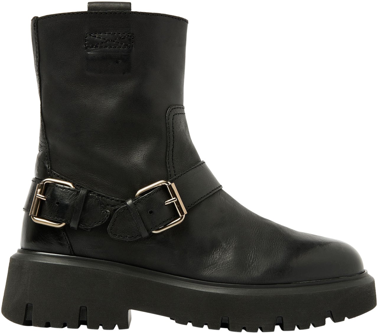VIA VAI Ziva Jagger Biker boots Zwart