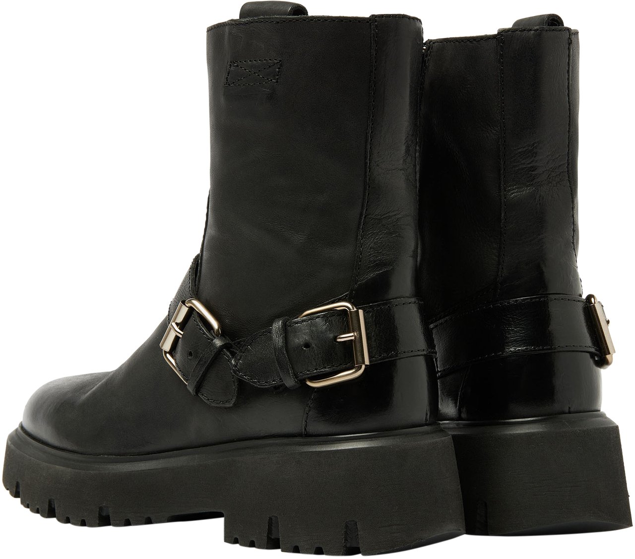 VIA VAI Ziva Jagger Biker boots Zwart