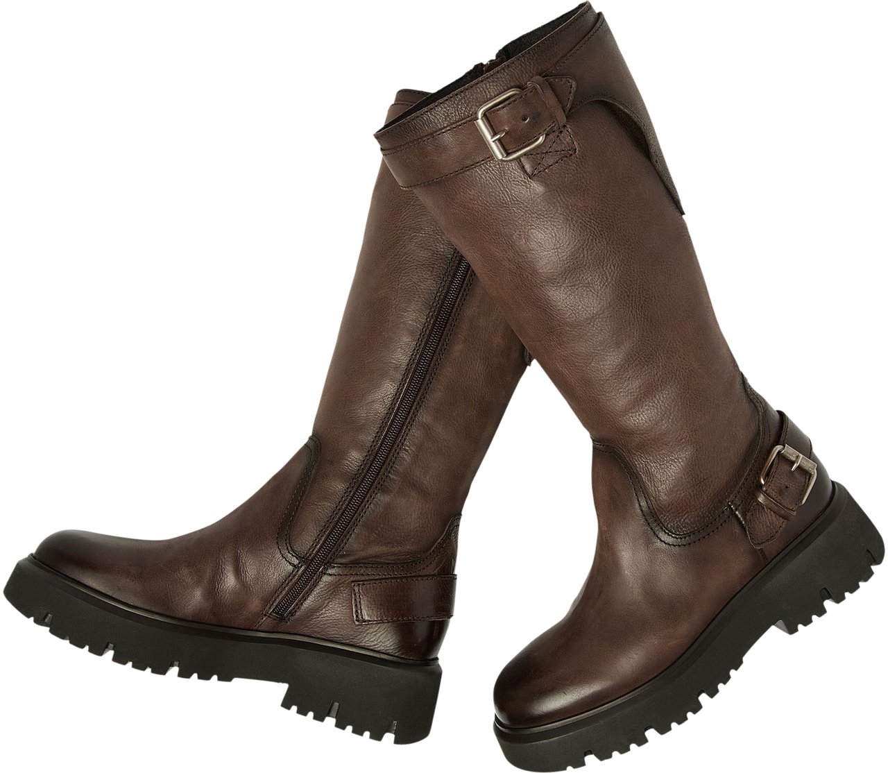 VIA VAI Ziva Blaine Hoge Laarzen Bruin