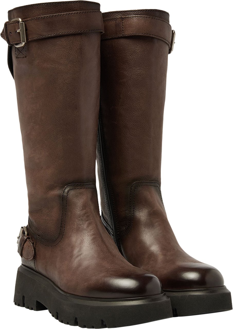 VIA VAI Ziva Blaine Hoge Laarzen Bruin