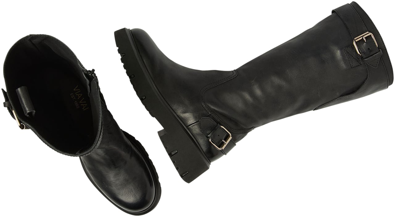 VIA VAI Ziva Blaine Hoge Laarzen Zwart