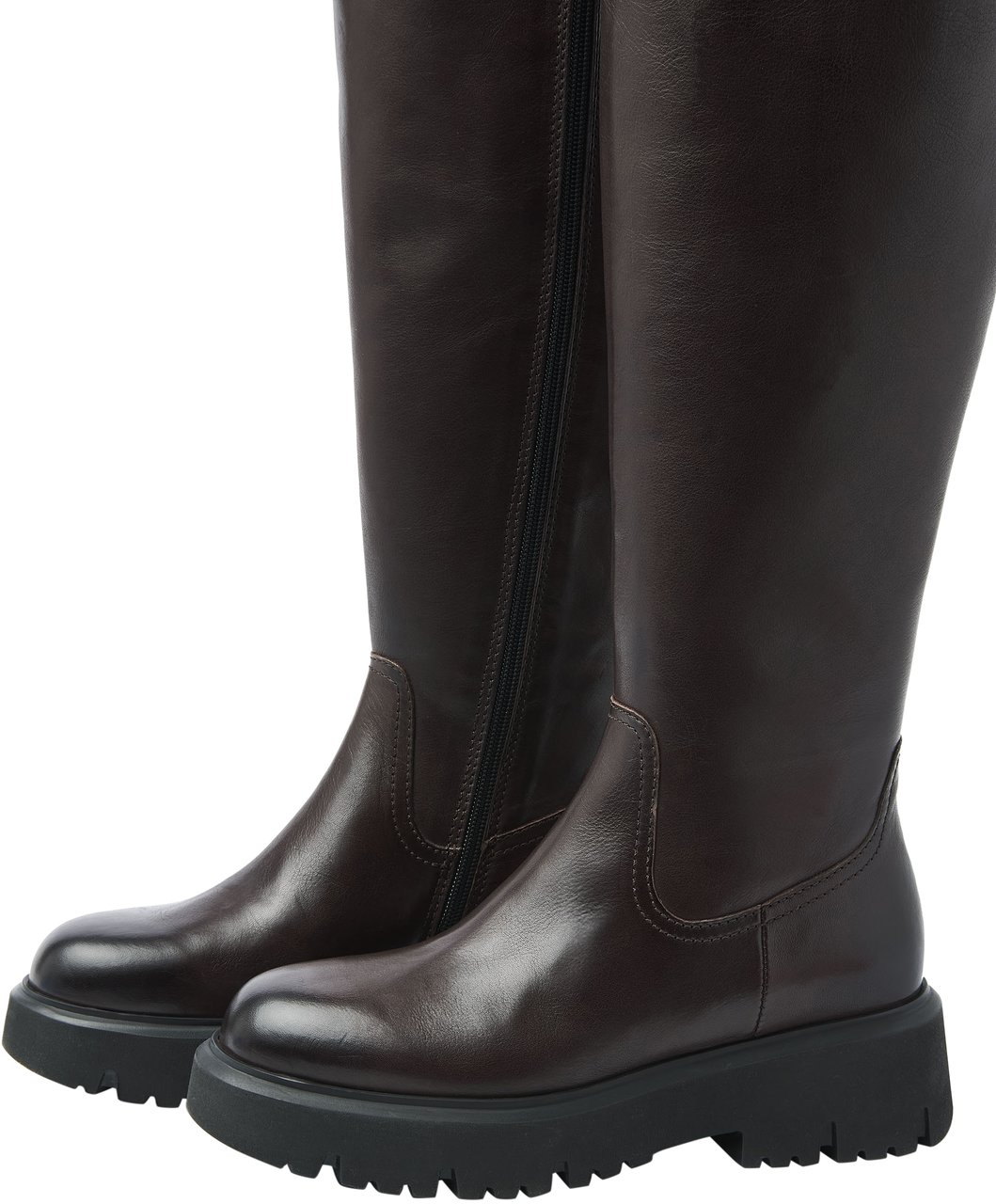 VIA VAI Ziva Vienna Hoge Laarzen Bruin