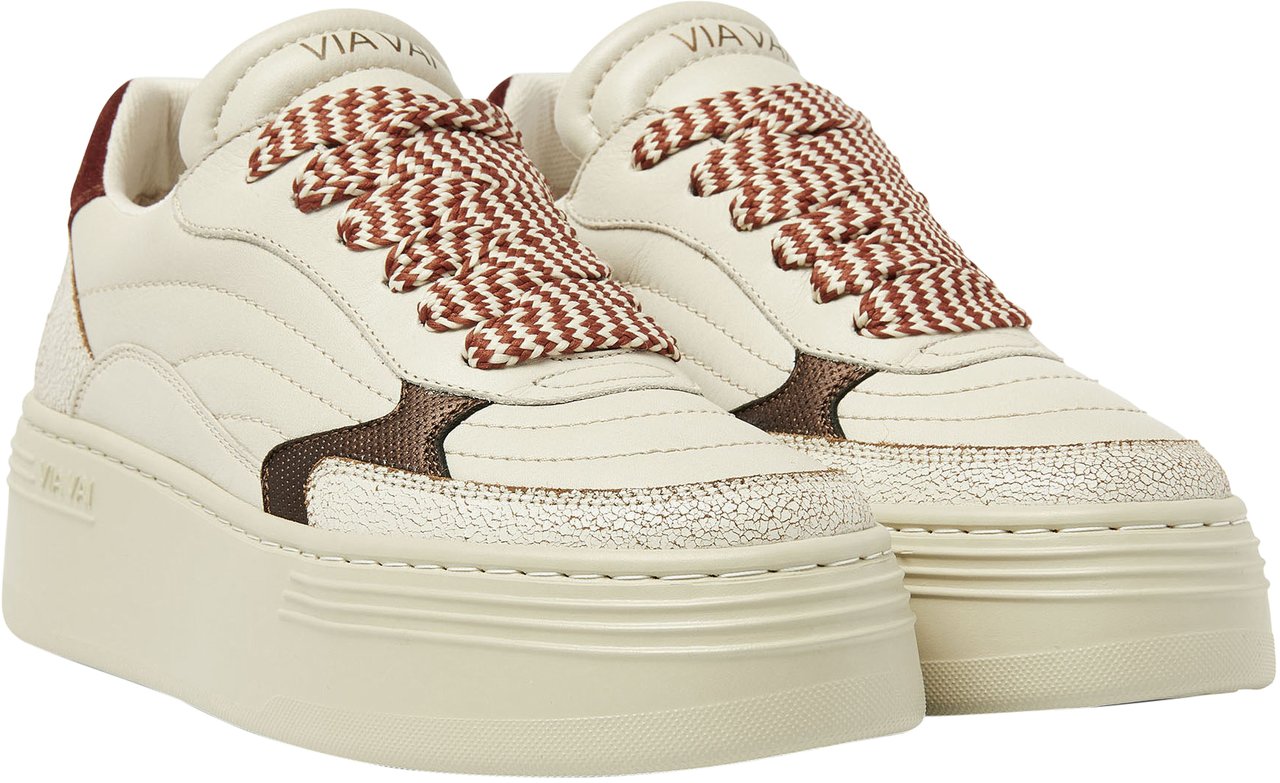 VIA VAI Isa Josie Sneakers Maroon