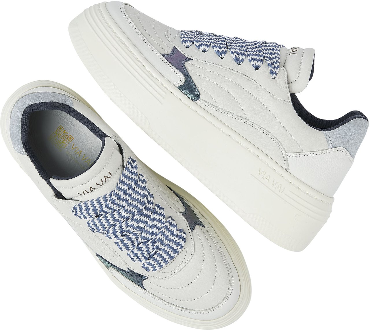 VIA VAI Isa Josie Sneakers Blauw