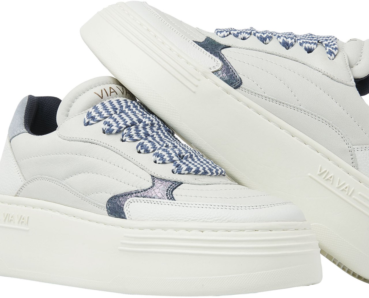 VIA VAI Isa Josie Sneakers Blauw