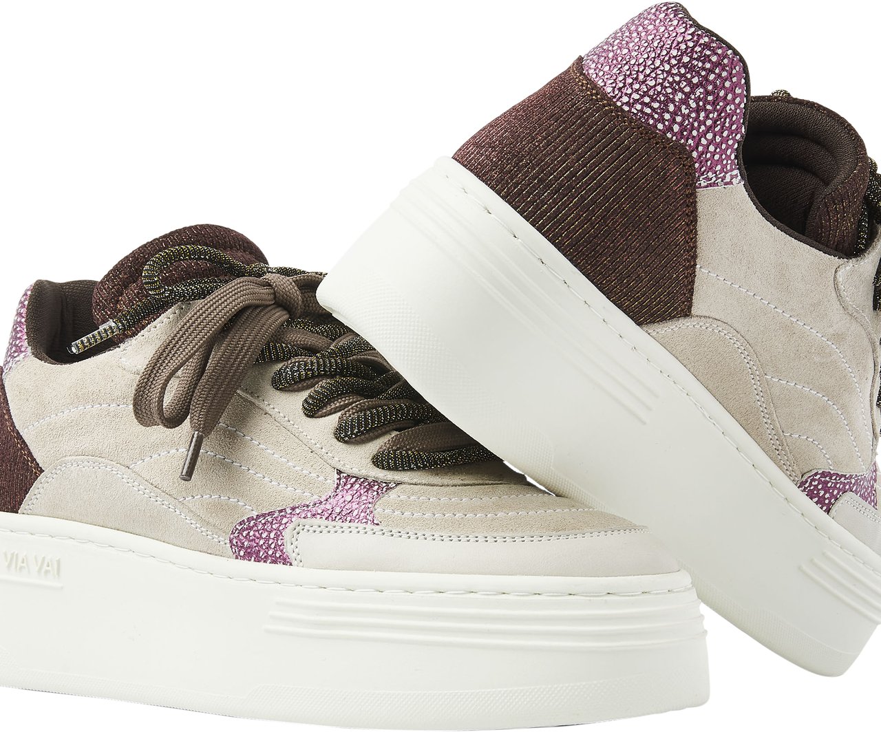 VIA VAI Isa Josie Sneakers Beige