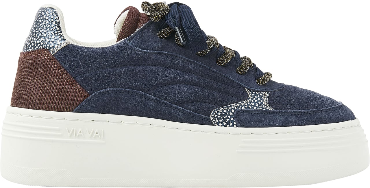 VIA VAI Isa Josie Sneakers Blauw