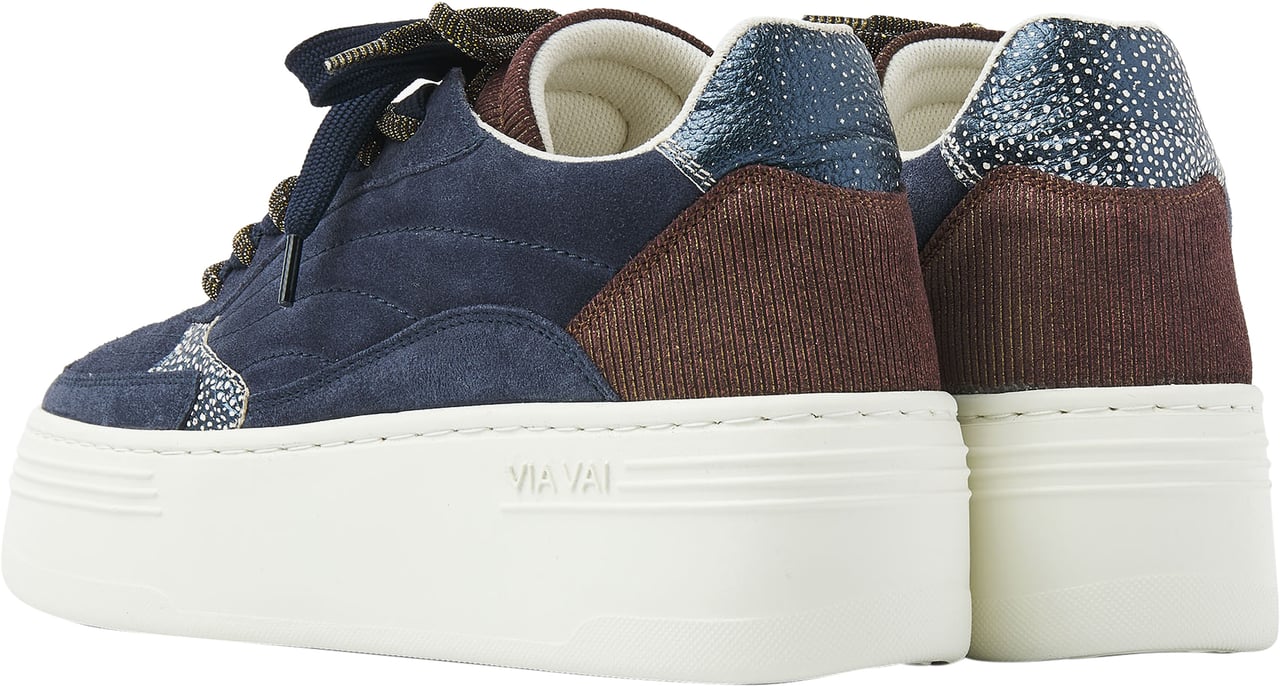 VIA VAI Isa Josie Sneakers Blauw