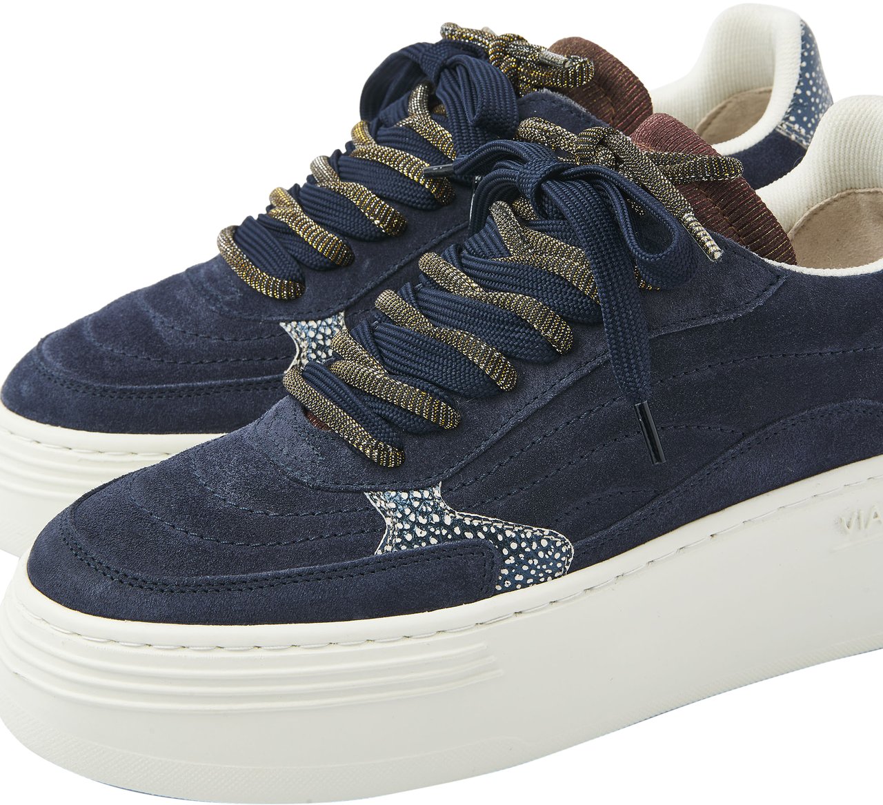 VIA VAI Isa Josie Sneakers Blauw