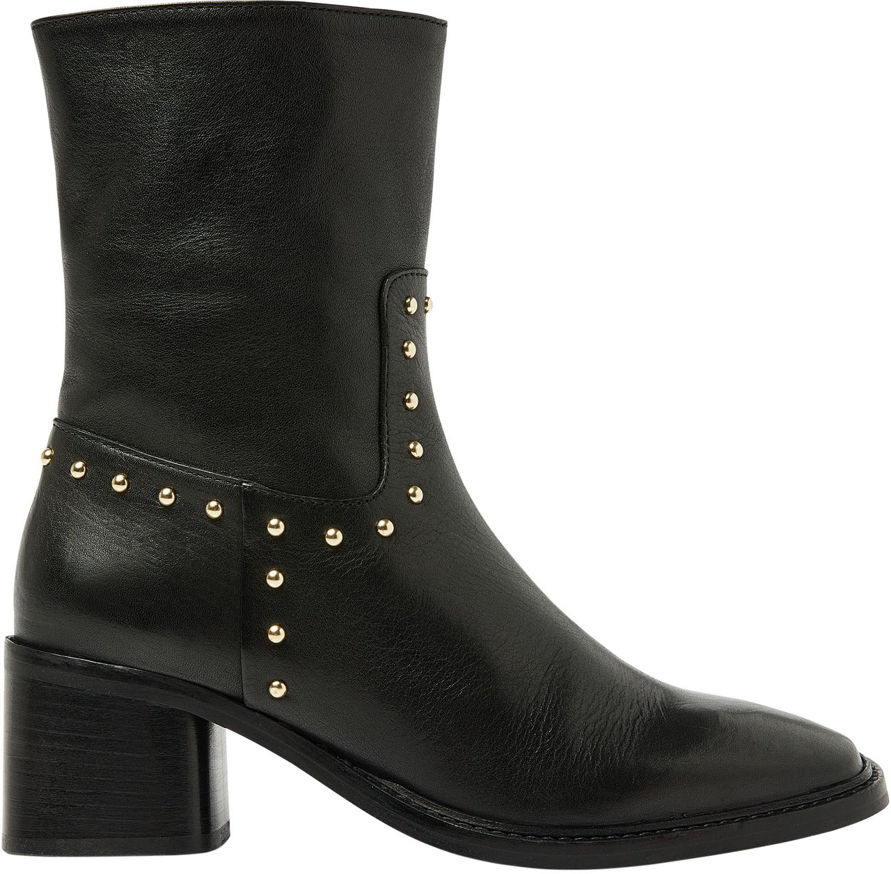 VIA VAI Zoey Rose Enkellaarsjes Zwart