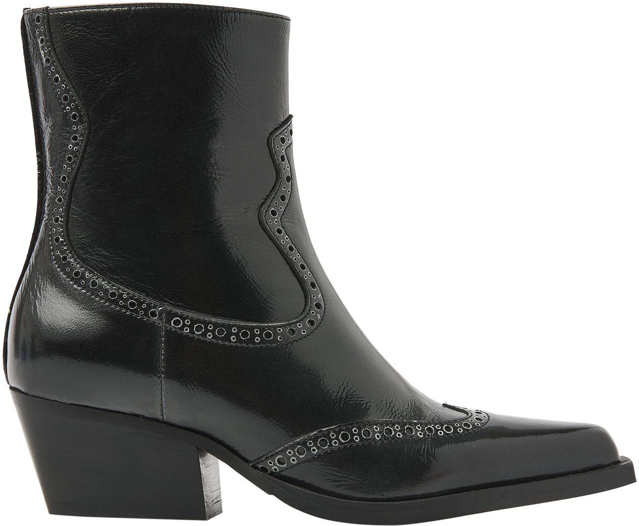 VIA VAI Do Aiden Enkellaarsjes Zwart