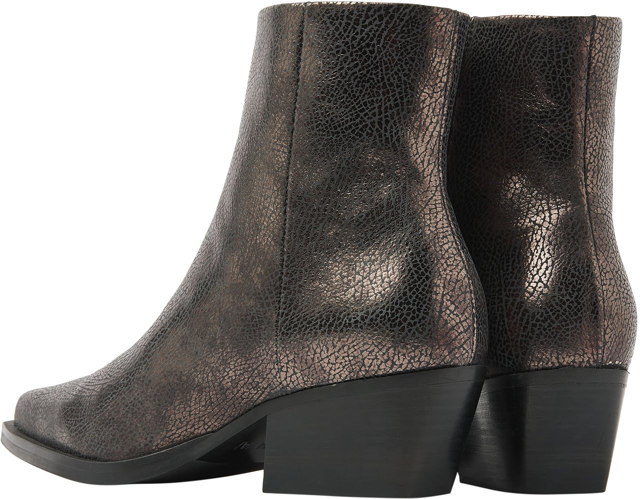 VIA VAI Do Cassidy Enkellaarsjes Metallic