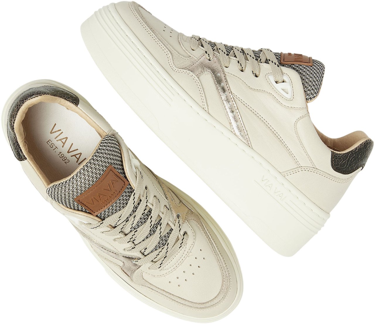 VIA VAI Isa Brooklyn Sneakers Beige