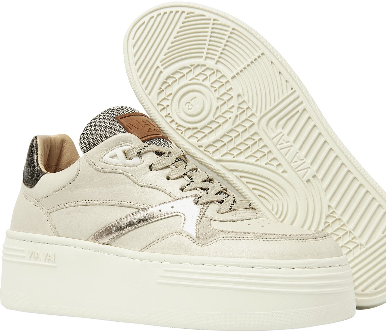 VIA VAI Isa Brooklyn Sneakers Beige