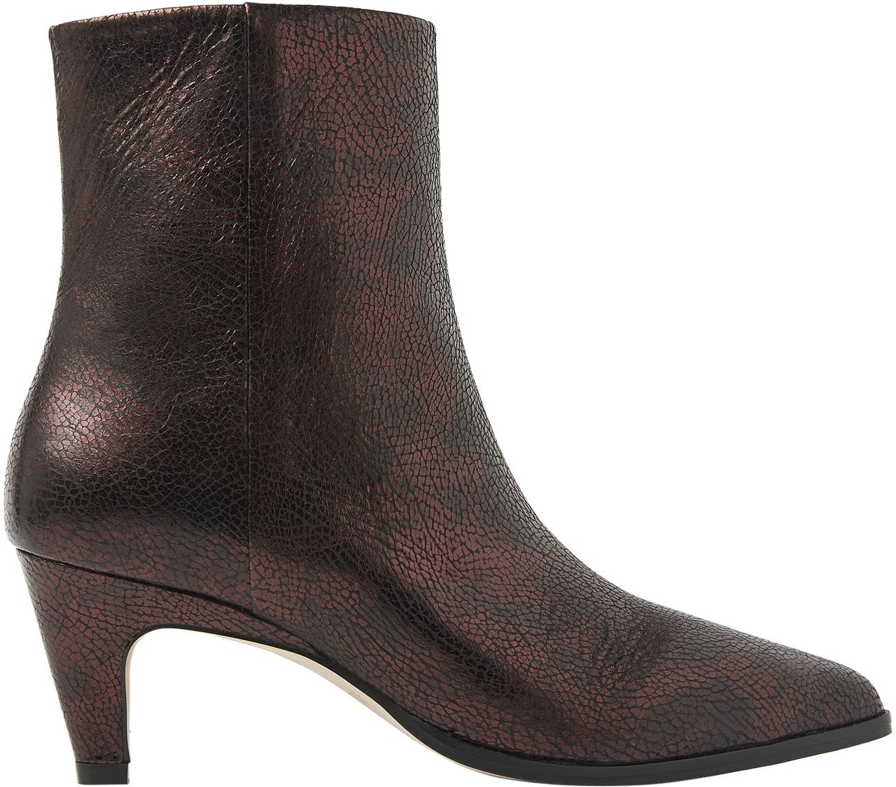 VIA VAI Lina Jackson Enkellaarsjes Metallic