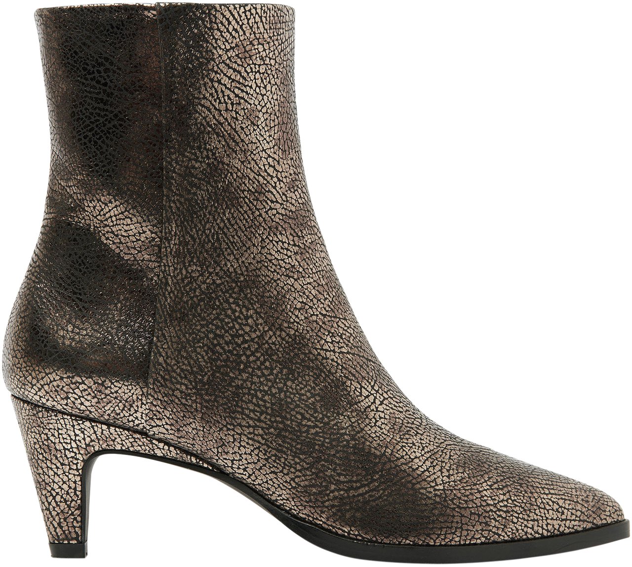 VIA VAI Lina Jackson Enkellaarsjes Metallic