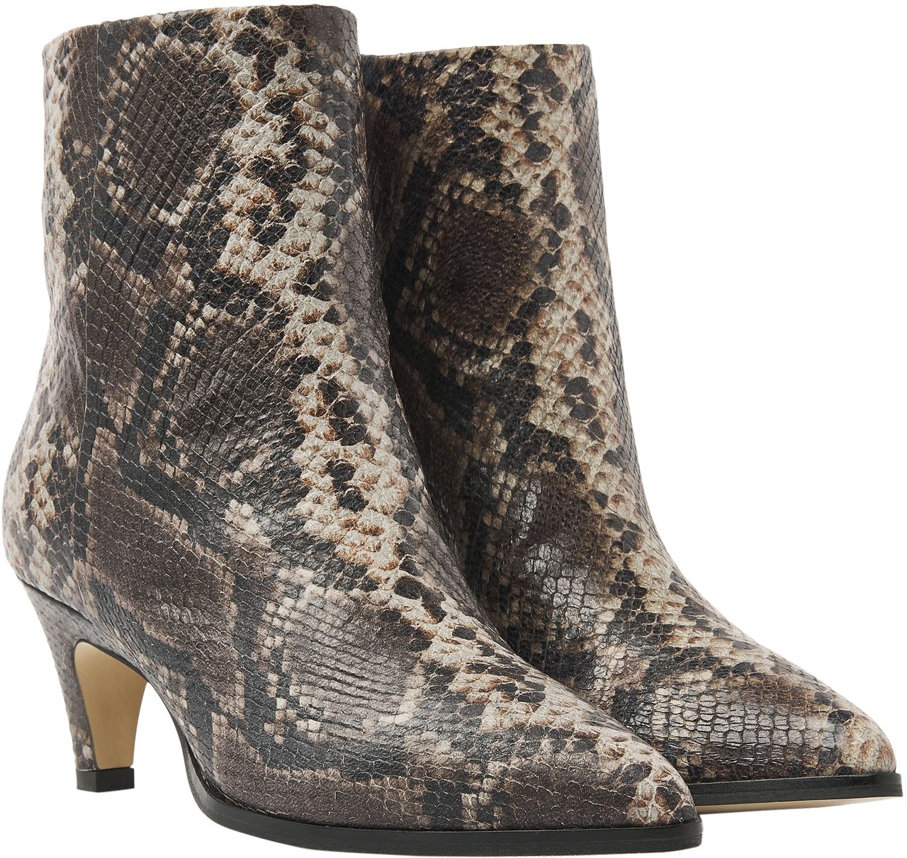 VIA VAI Lina Jackson Enkellaarsjes Dierenprint