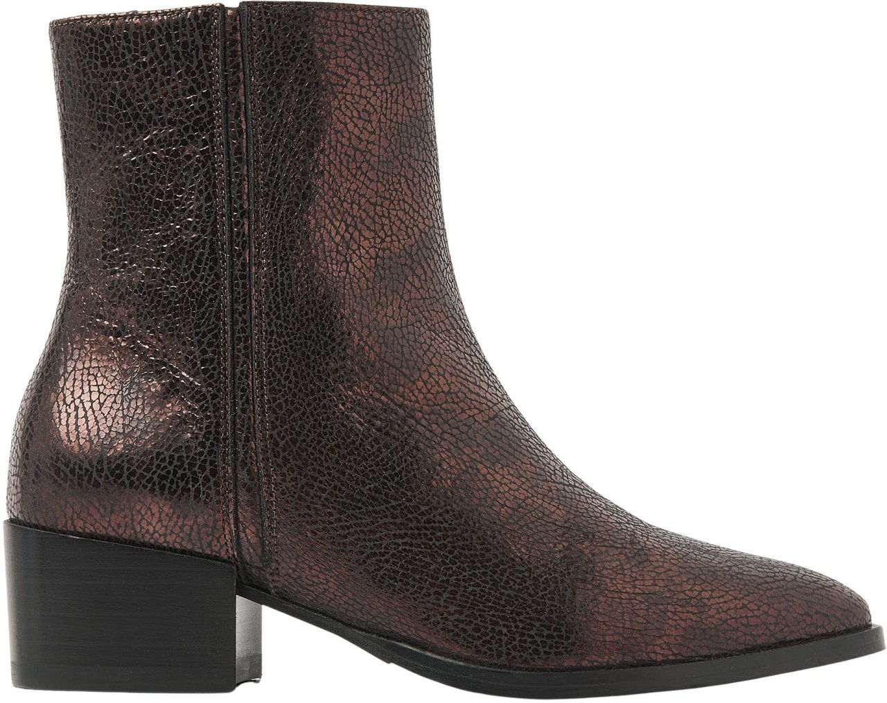 VIA VAI Via Vai Rose Baker Enkellaarzen Bruin 62156 Bruin
